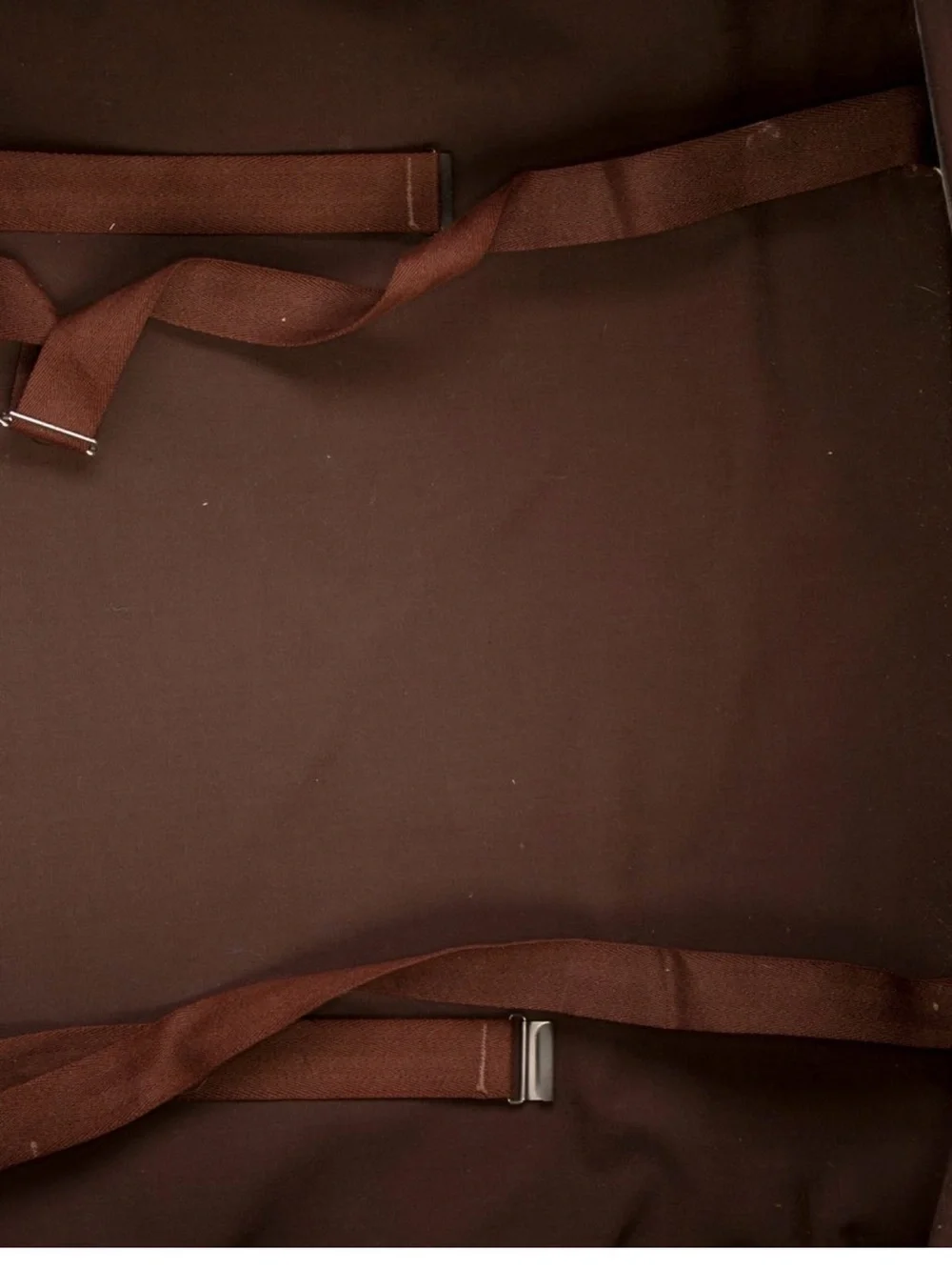 Louis Vuitton Dark Brown Travel Duffel with Adjustable Straps